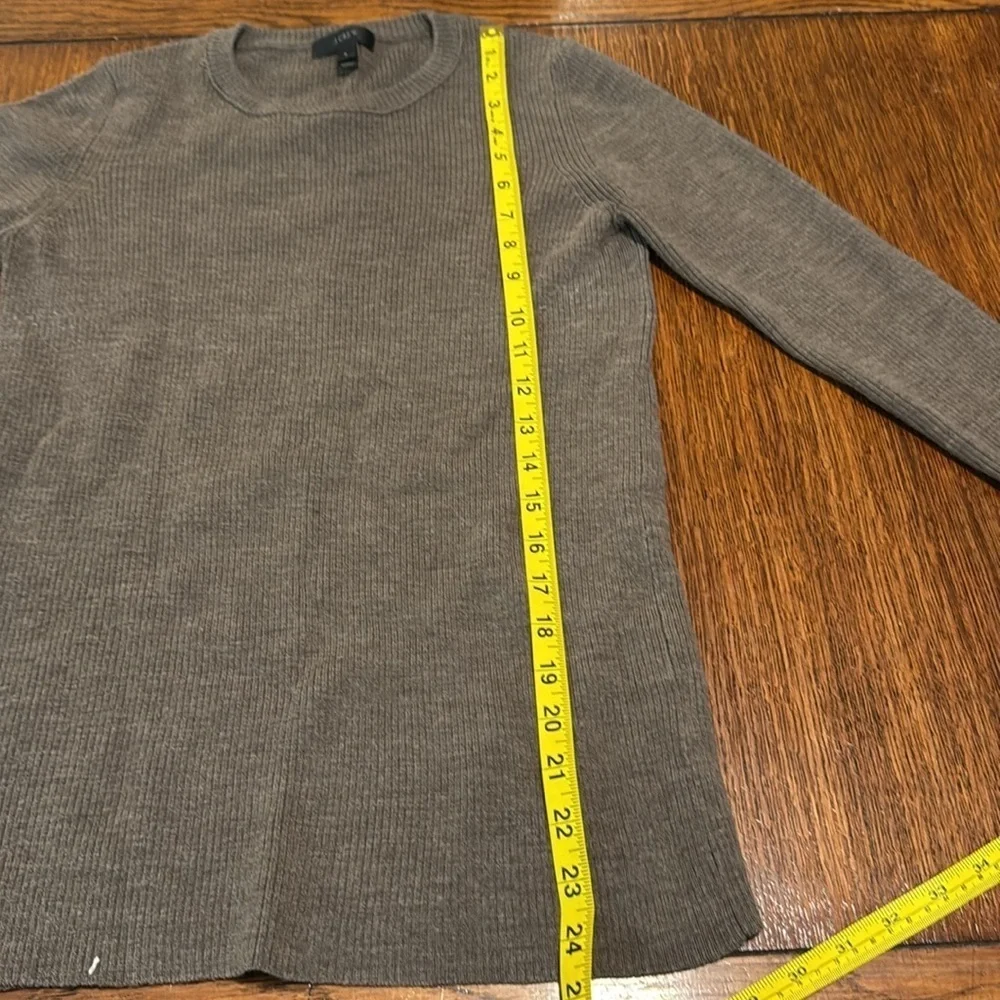 J.Crew Merino Wool Brown Sweater